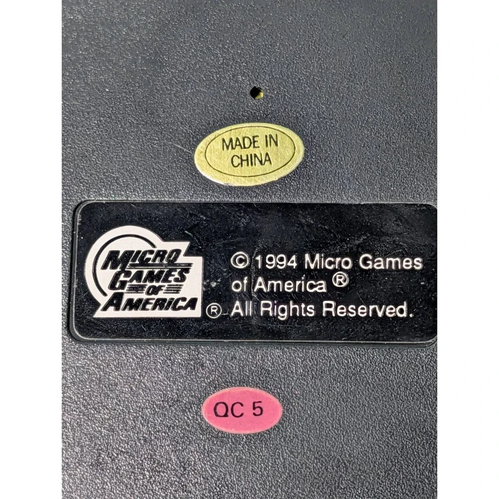 Micro Games of America Handheld Game 1994 Poker & Blackjack Tested Working